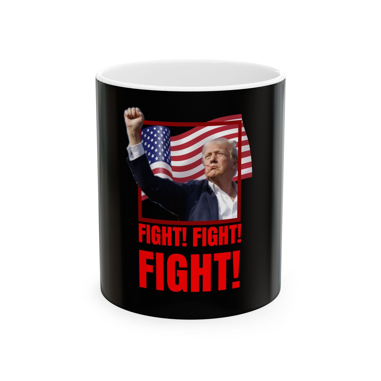 Fight Fight Fight Ceramic Mug, (11oz, 15oz)