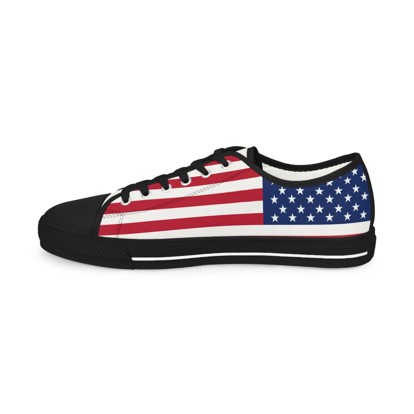 American Flag Men's Low Top Sneakers