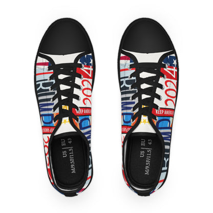 Exclusive Trump 2024 Men's Low Top Sneakers