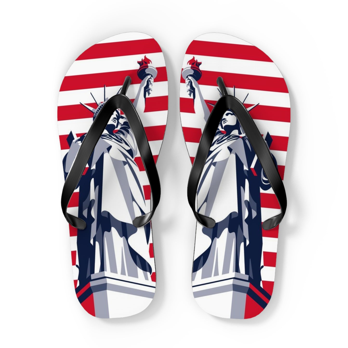 Statue of Liberty Flip Flops