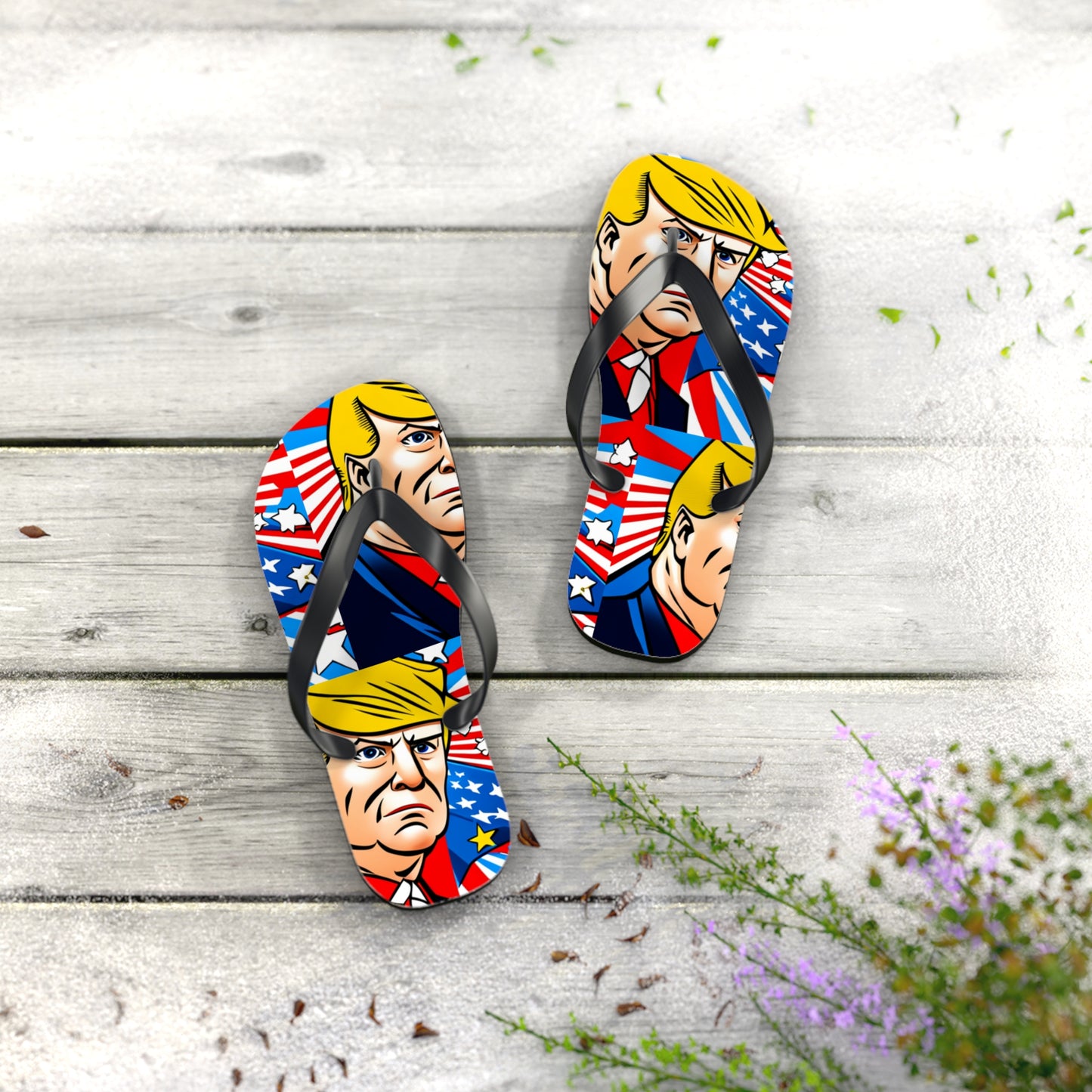 Trump Top Gun Men's Flip Flops