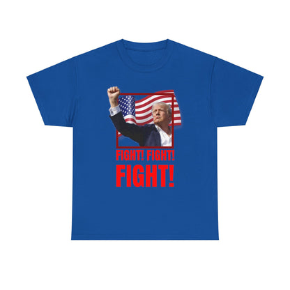 Official Trump Fight for USA Unisex Heavy Cotton Tee