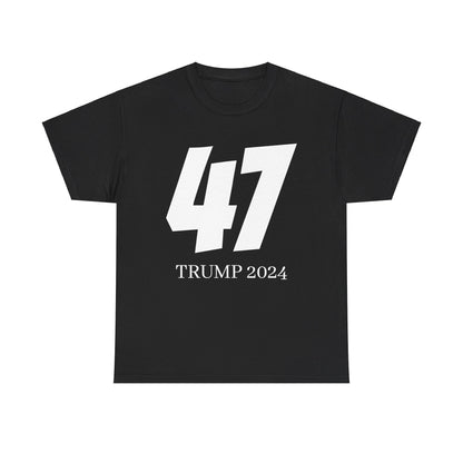 Trump 47th President Unisex Heavy Cotton Tee