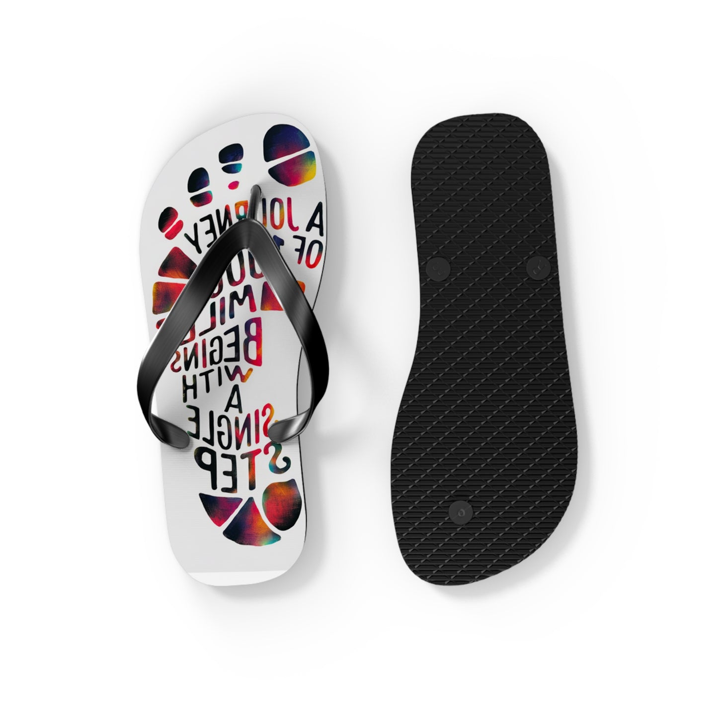 A Journey of 1000 Miles Flip Flops