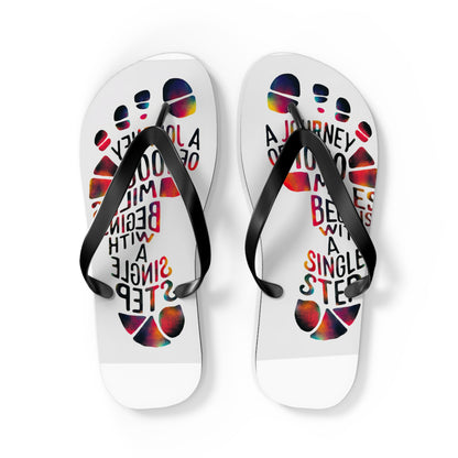 A Journey of 1000 Miles Flip Flops