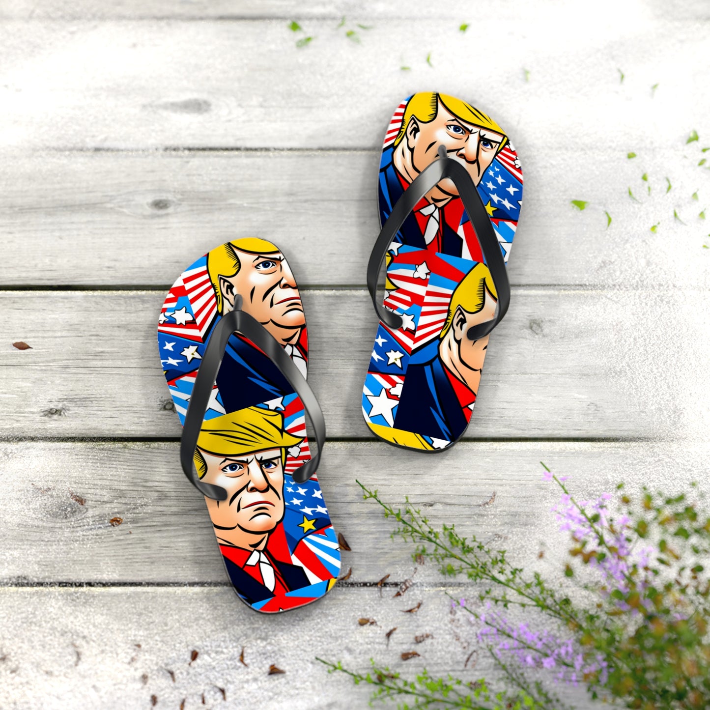 Trump Top Gun Men's Flip Flops