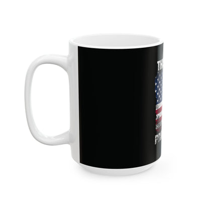 This is my pride flag Ceramic Mug, (11oz, 15oz)