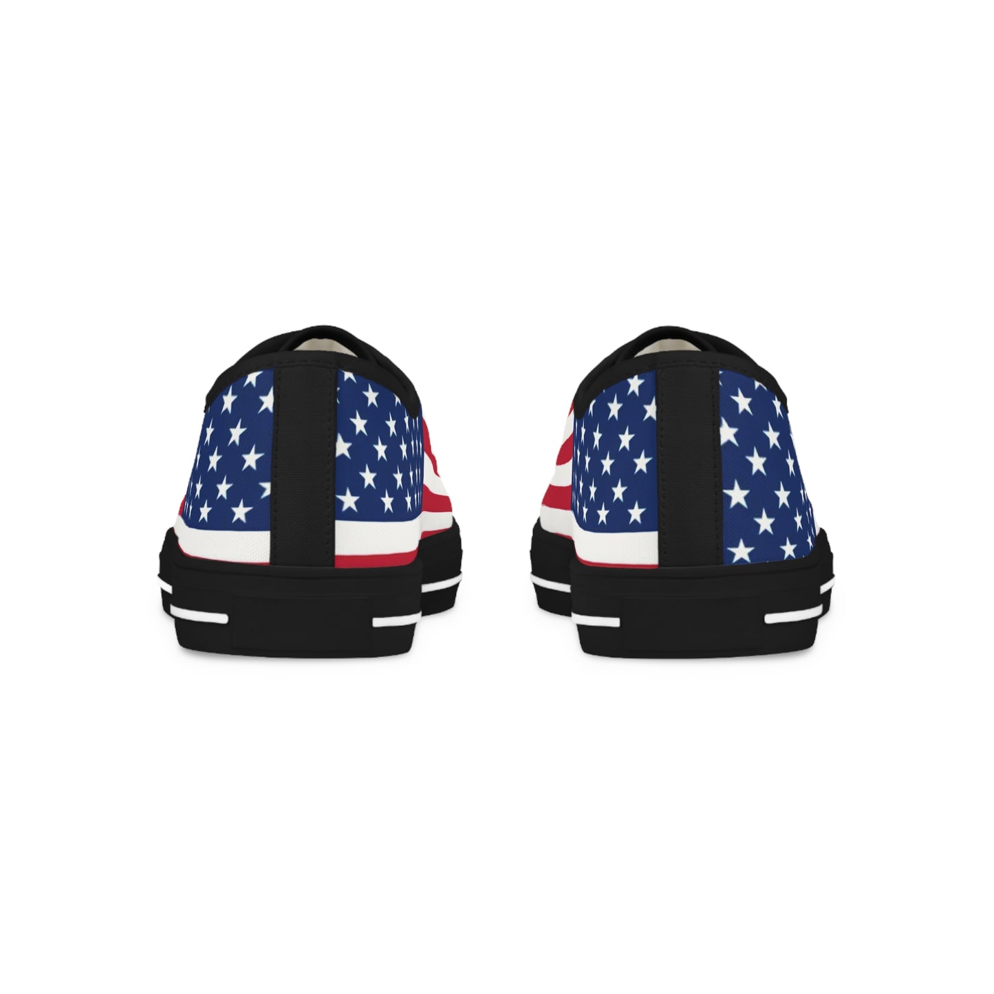 American Flag Men's Low Top Sneakers