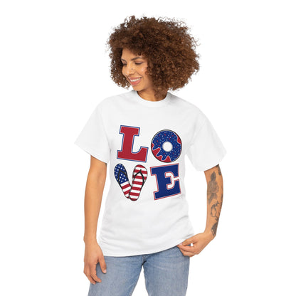 Love America Unisex Heavy Cotton Tee