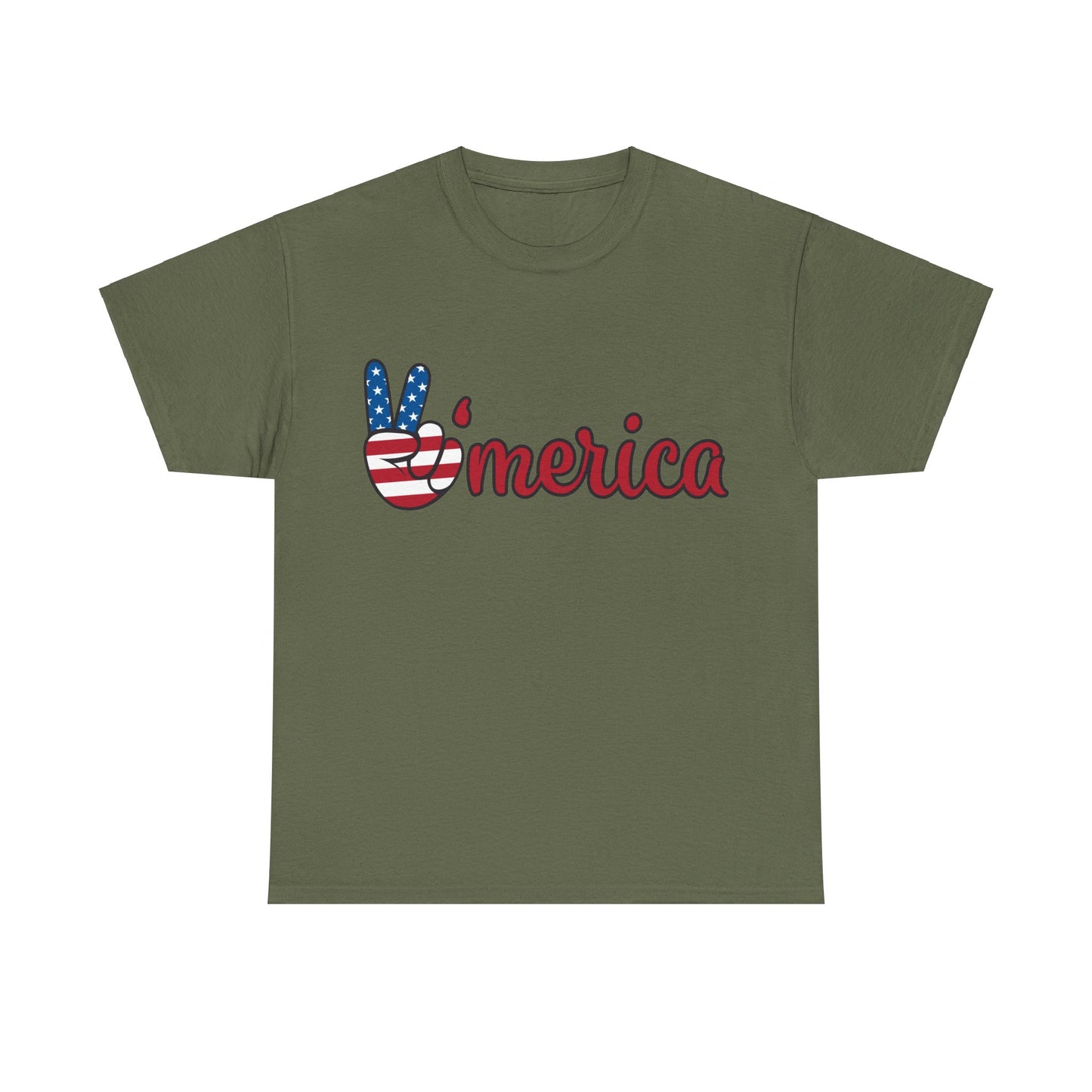 Victory America Unisex Heavy Cotton Tee