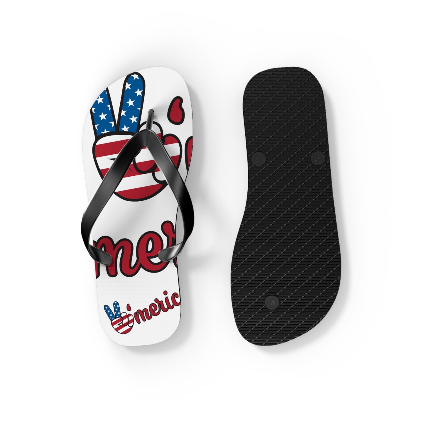 Thumps Up USA Men's Flip Flops