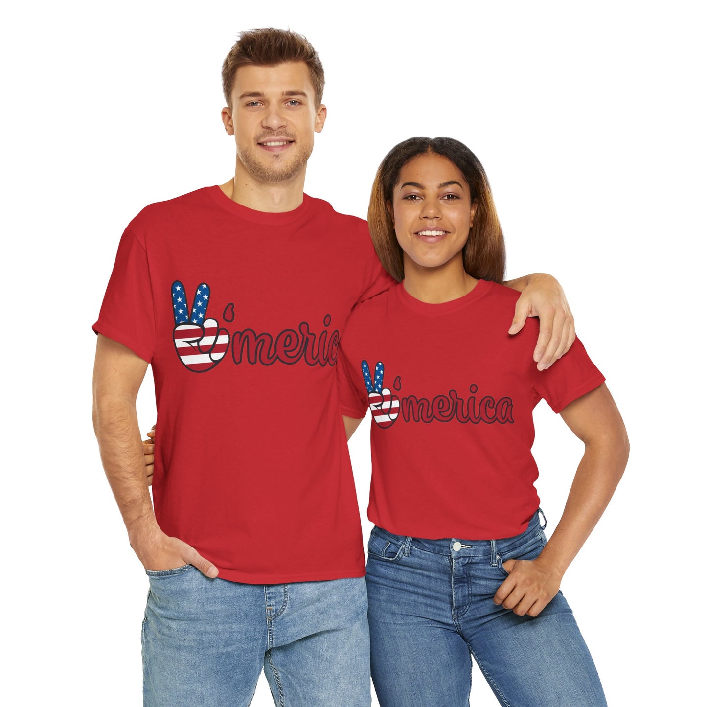 Victory America Unisex Heavy Cotton Tee