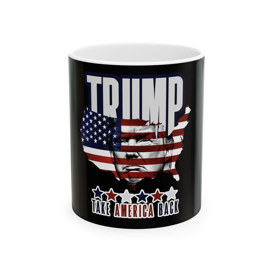 Trump America Back Ceramic Mug, (11oz, 15oz)