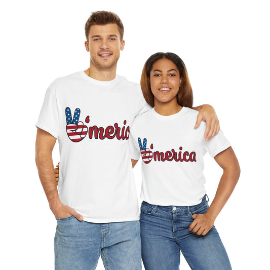 Victory America Unisex Heavy Cotton Tee