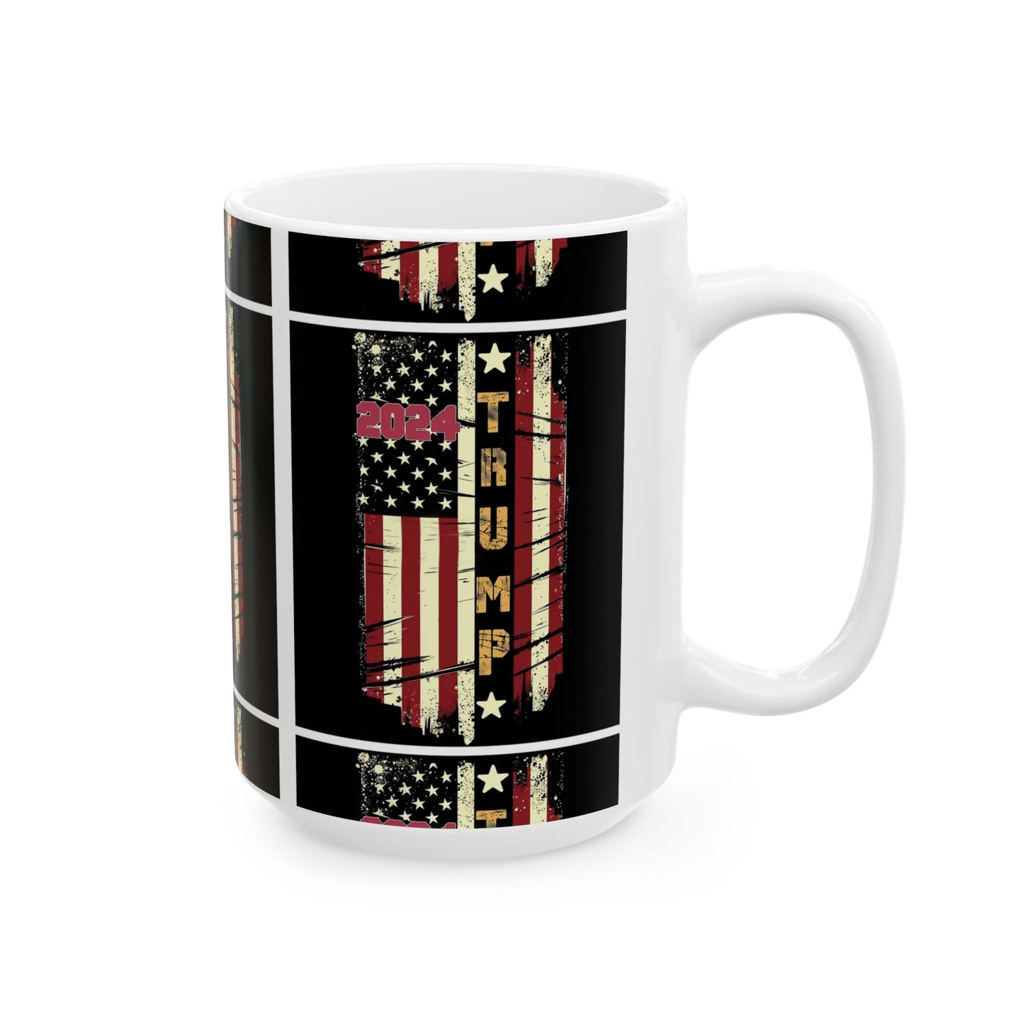 Trump 2024 Ceramic Mug, (11oz, 15oz)