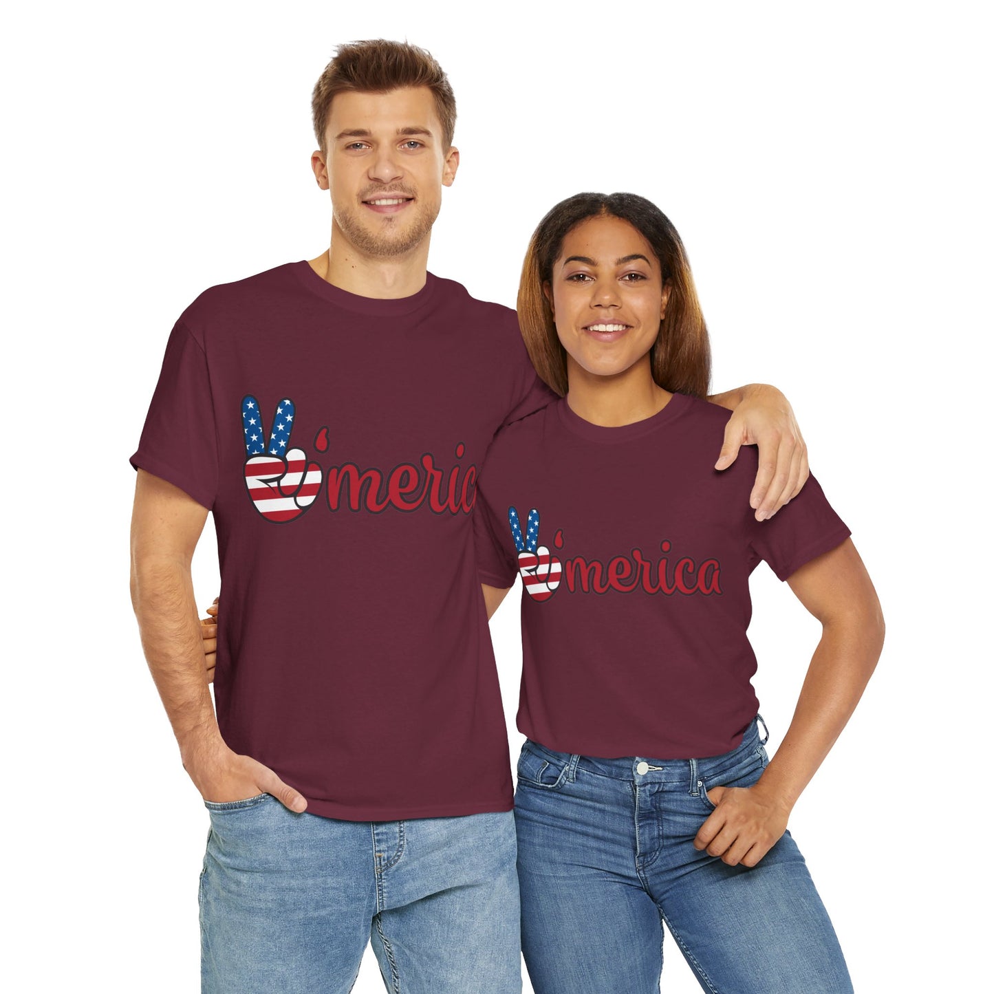 Victory America Unisex Heavy Cotton Tee