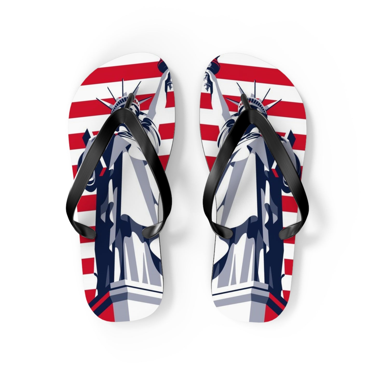 Statue of Liberty Flip Flops