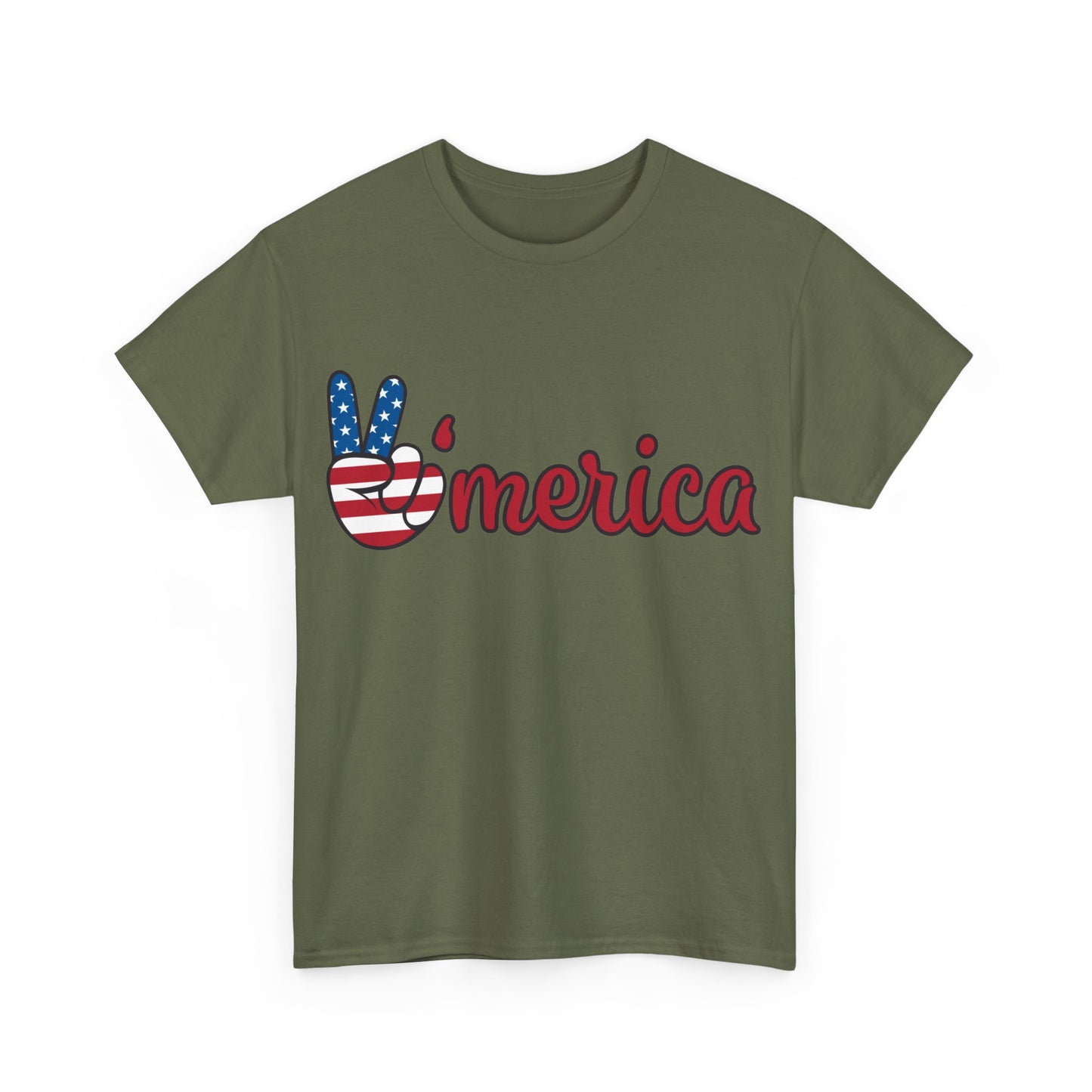 Victory America Unisex Heavy Cotton Tee