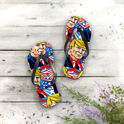 Trump Anime Women's Flip Flops