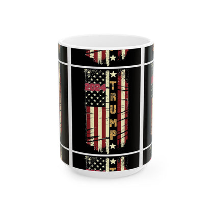 Trump 2024 Ceramic Mug, (11oz, 15oz)