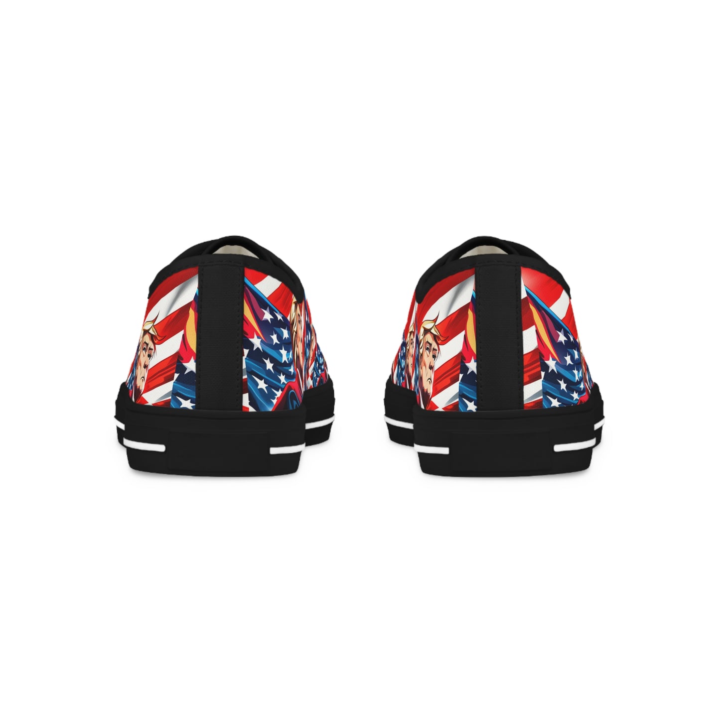 Trump Super Hero Men's Low Top Sneakers