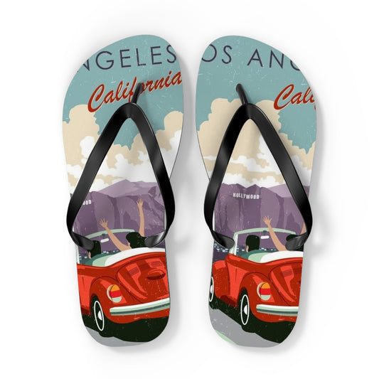 Los Angeles California Flip Flops