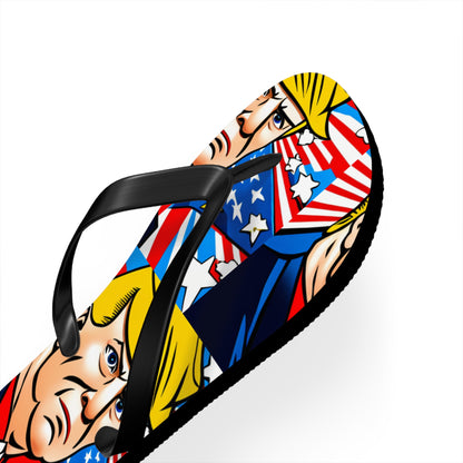 Trump Anime Women's Flip Flops