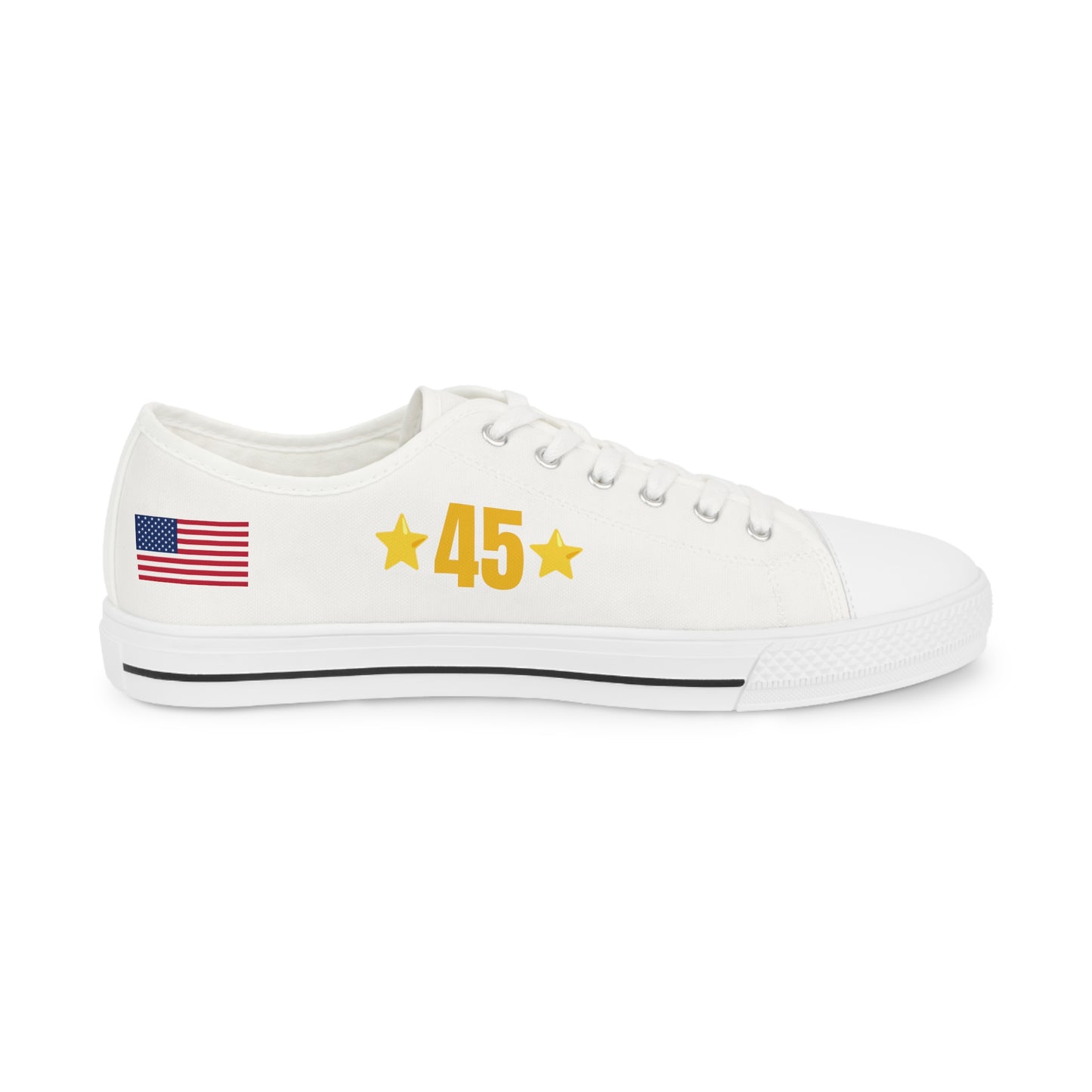 Trump MAGA 2024 Men's Low Top Sneakers