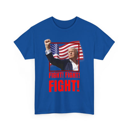 Official Trump Fight for USA Unisex Heavy Cotton Tee