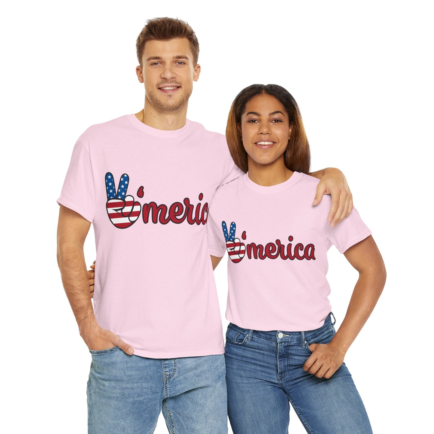 Victory America Unisex Heavy Cotton Tee