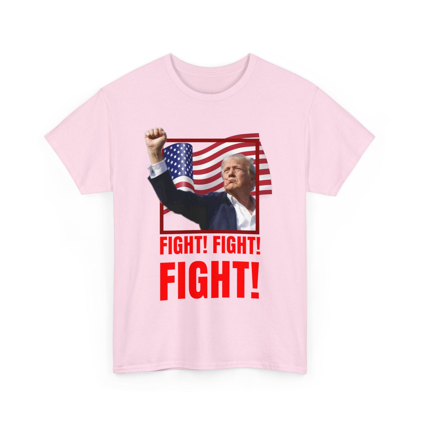 Official Trump Fight for USA Unisex Heavy Cotton Tee