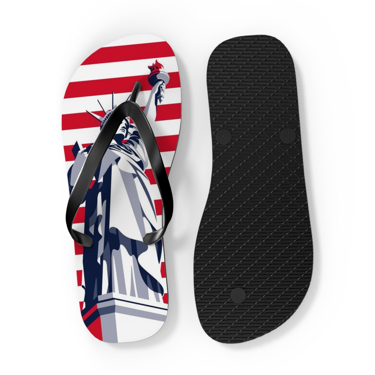 Statue of Liberty Flip Flops