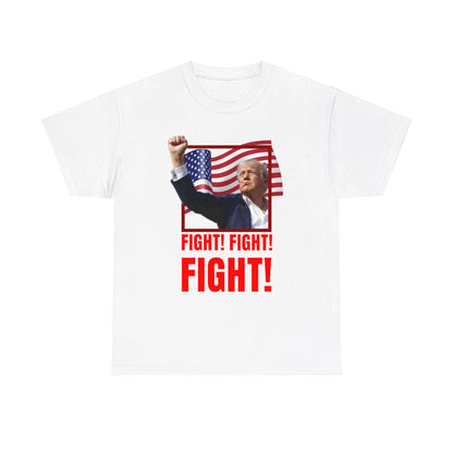 Official Trump Fight for USA Unisex Heavy Cotton Tee