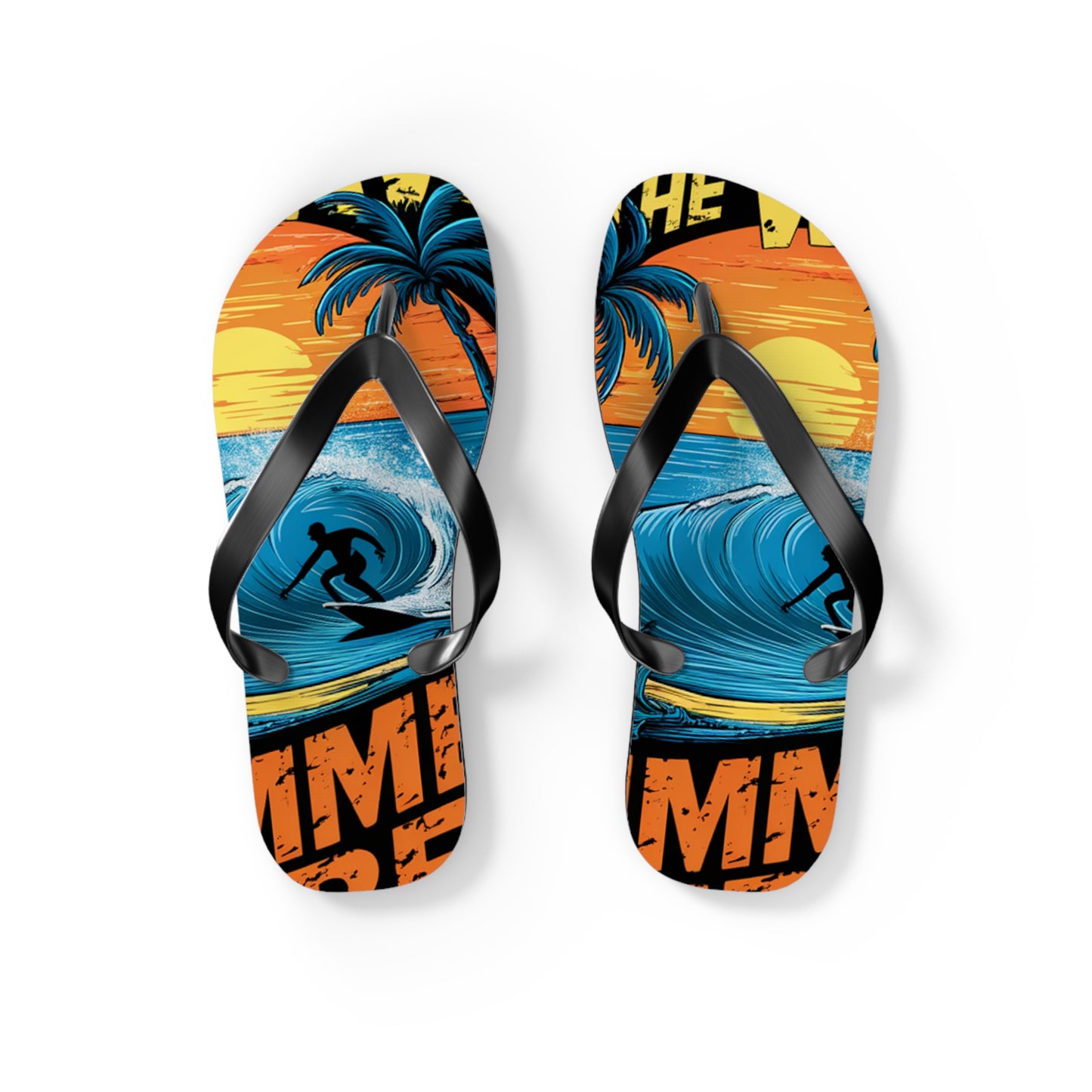 Catch The Waves Flip Flops