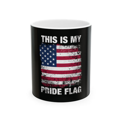 This is my pride flag Ceramic Mug, (11oz, 15oz)