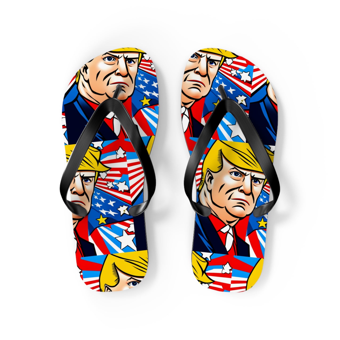 Trump Anime Women's Flip Flops