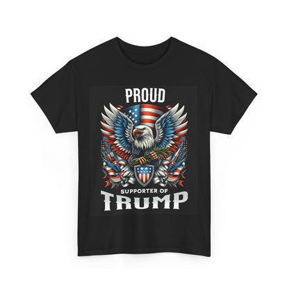 Proud Supporter of Trump Unisex Heavy Cotton Tee