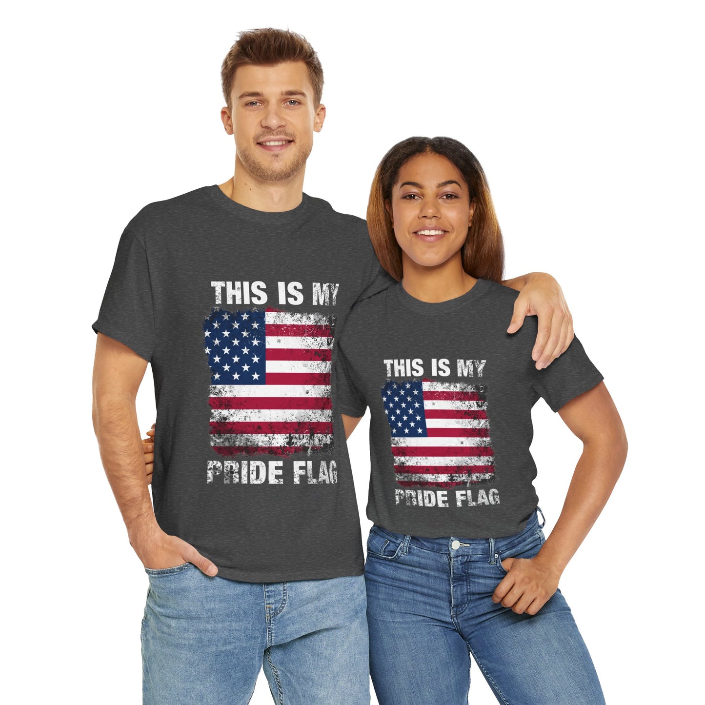 This Is My Pride Flag Unisex Heavy Cotton Tee