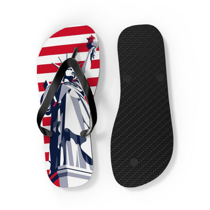 Statue of Liberty Flip Flops