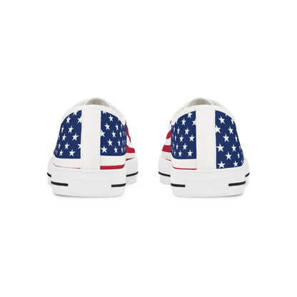 American Flag Men's Low Top Sneakers