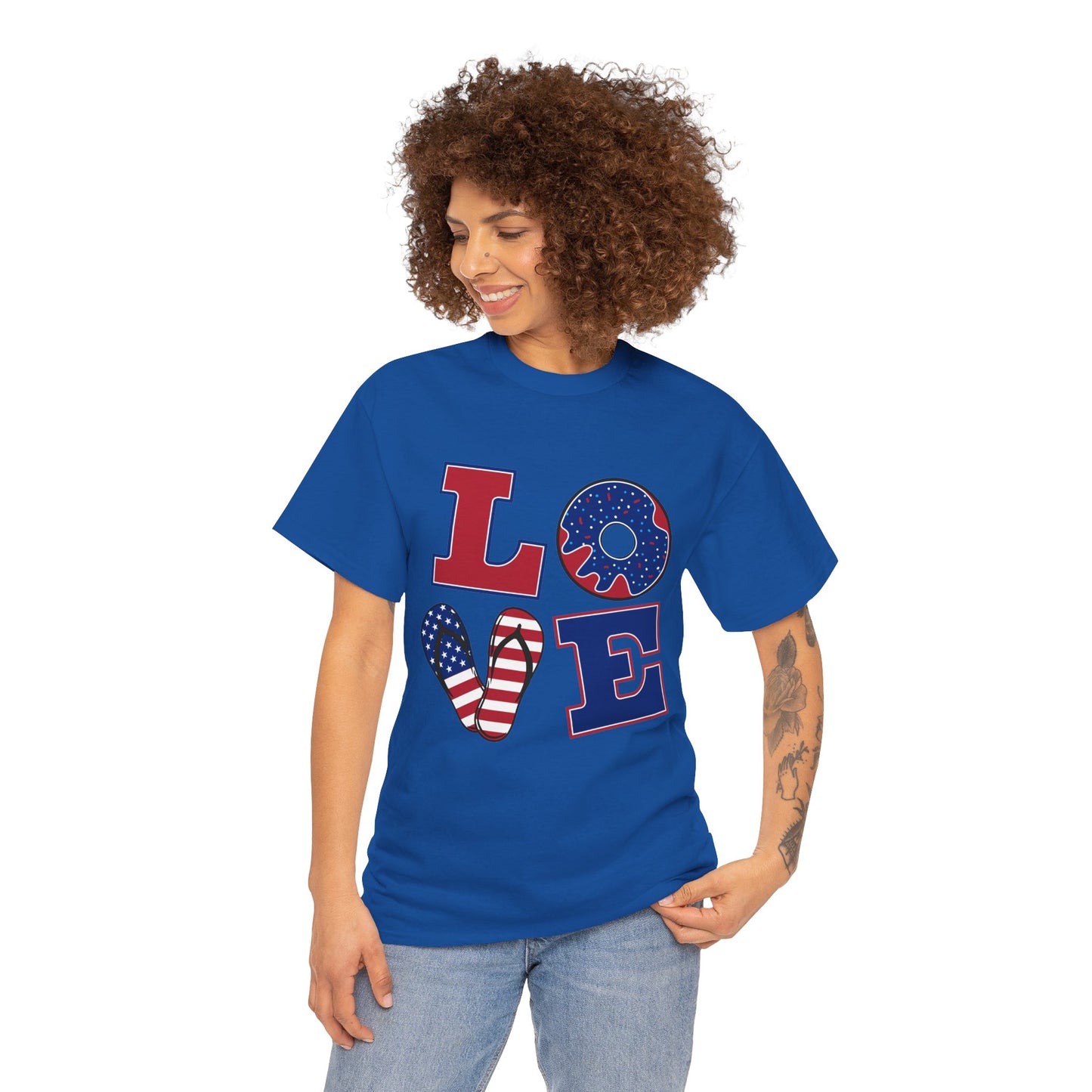 Love America Unisex Heavy Cotton Tee