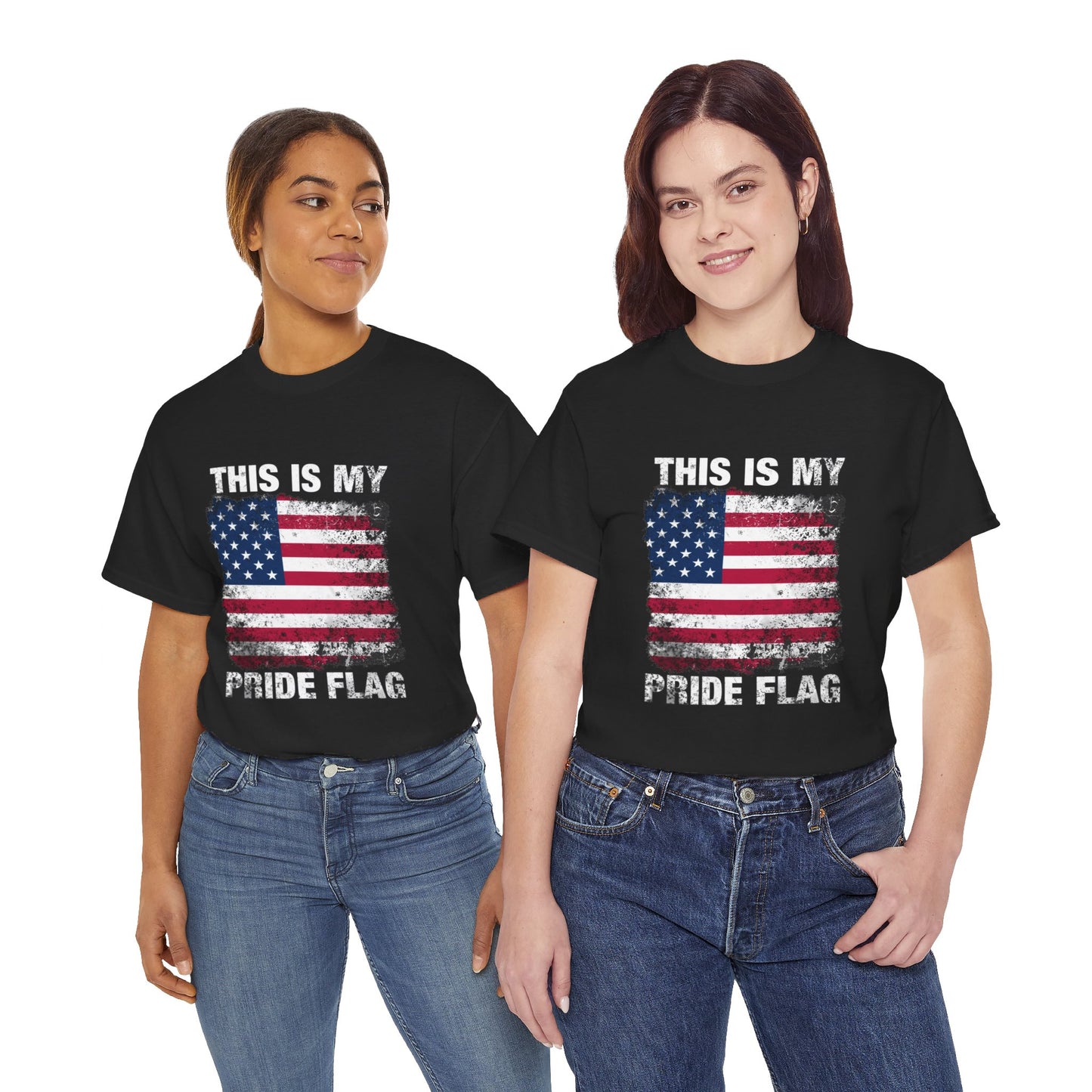 This Is My Pride Flag Unisex Heavy Cotton Tee