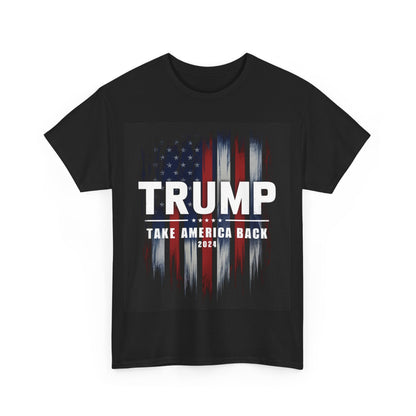 Trump Take America Back Unisex Heavy Cotton Tee