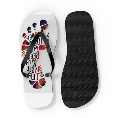 A Journey of 1000 Miles Flip Flops