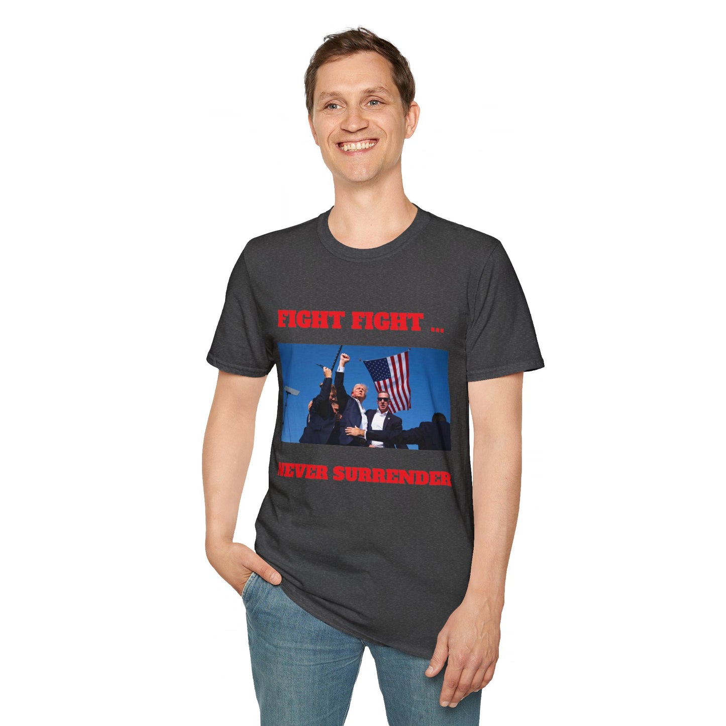 Fight - Never Surrender Unisex T-shirt