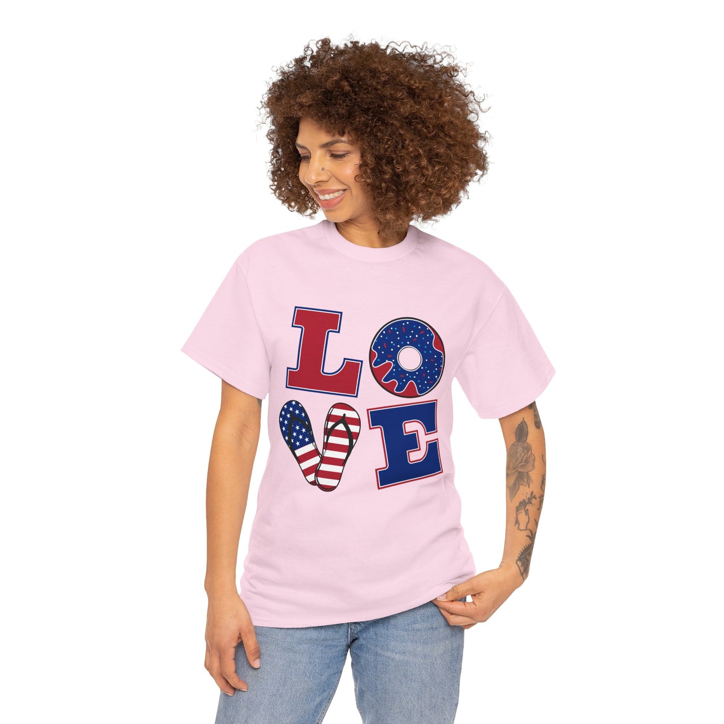 Love America Unisex Heavy Cotton Tee