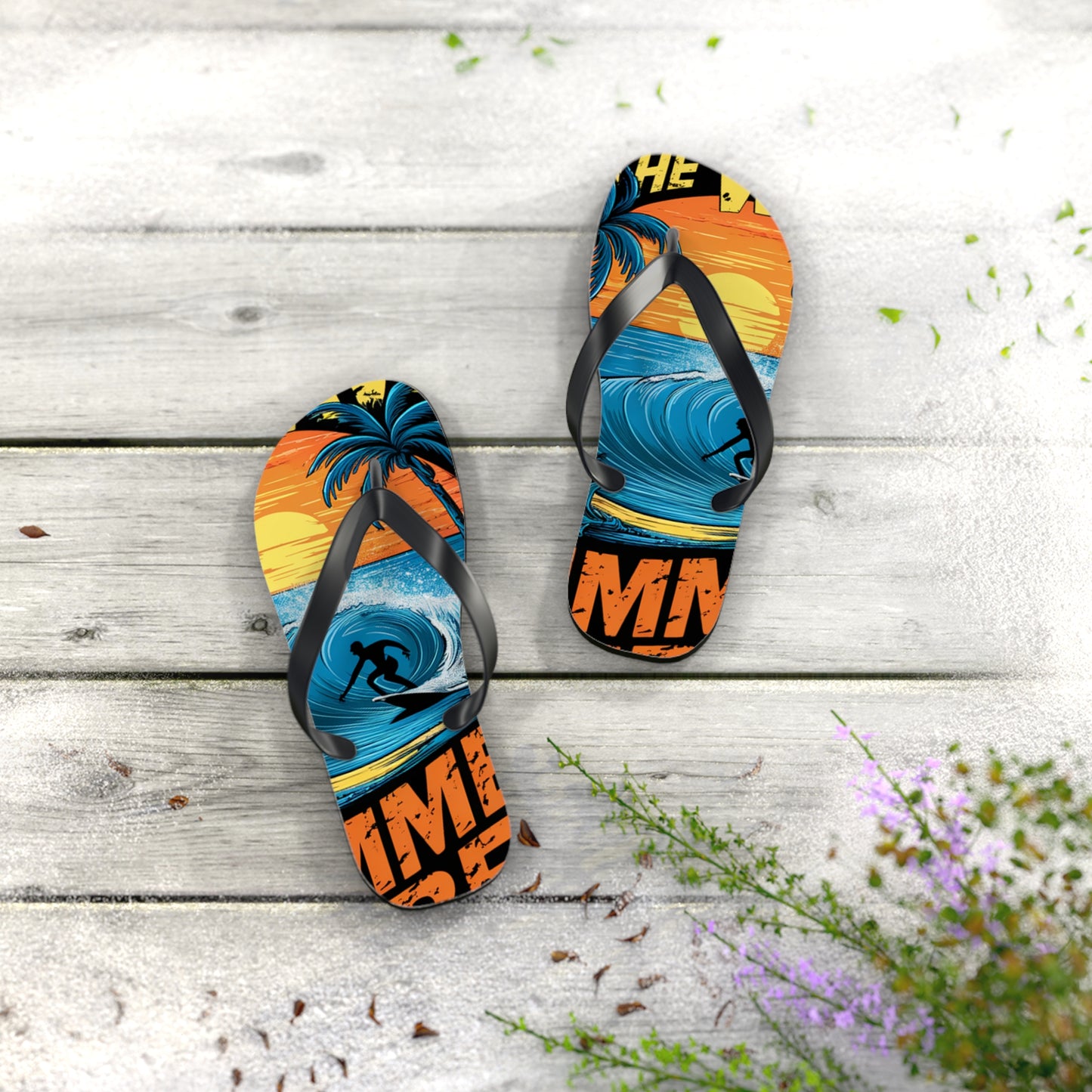 Catch The Waves Flip Flops