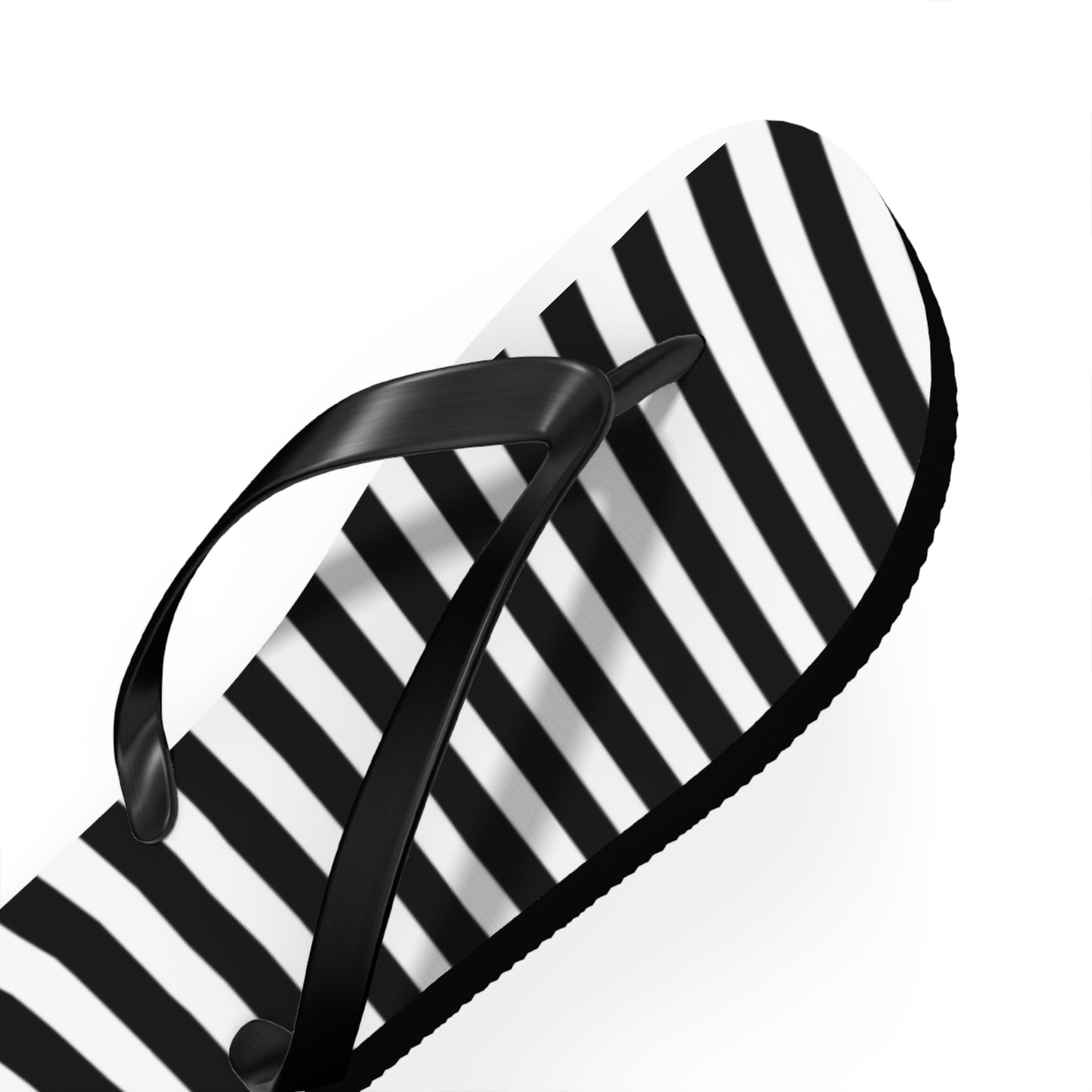 Black & White Men's Flip Flops