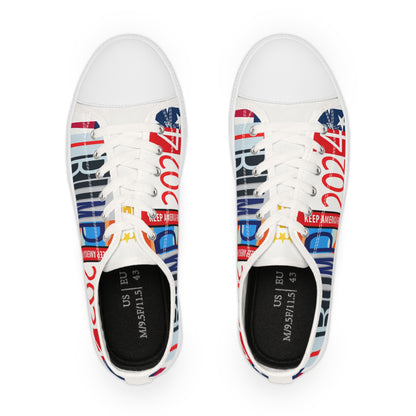 Exclusive Trump 2024 Men's Low Top Sneakers