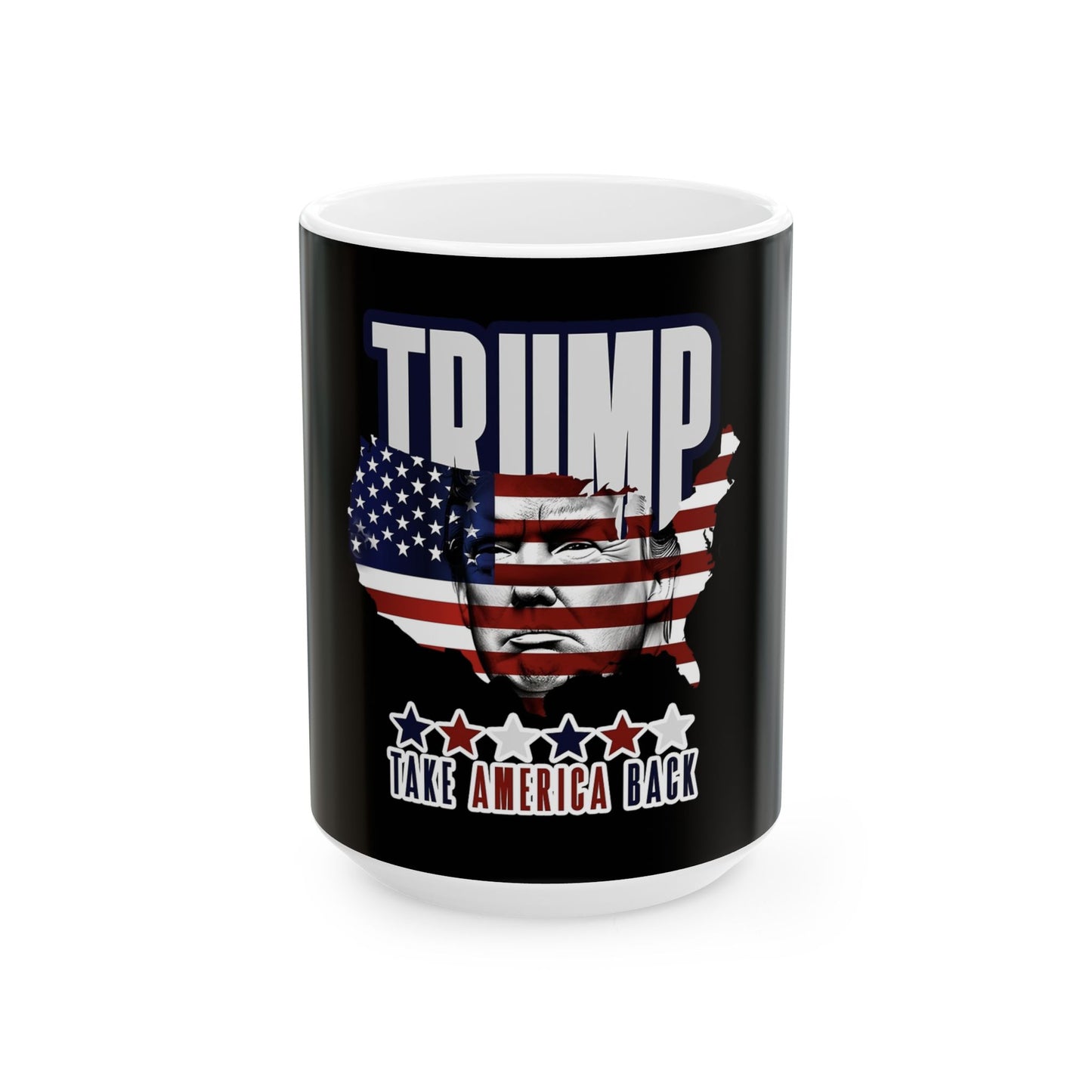 Trump America Back Ceramic Mug, (11oz, 15oz)